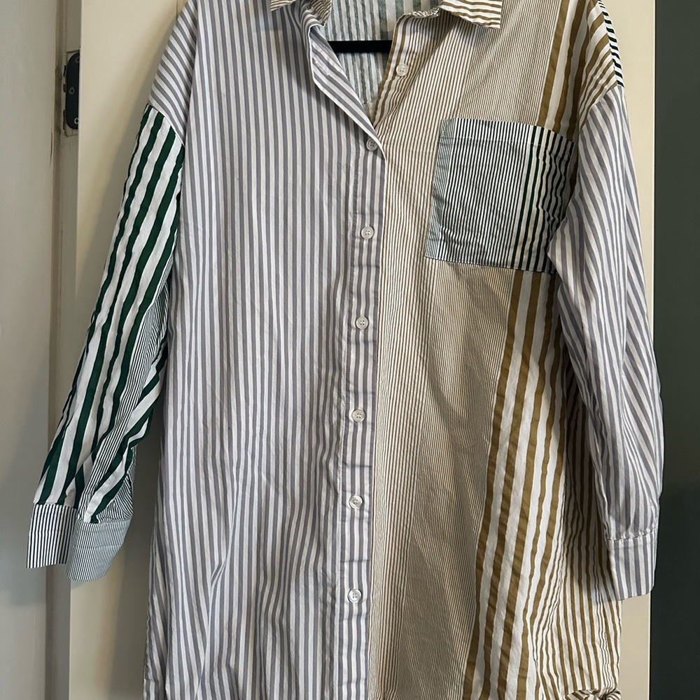 Striped Multicolor Men's Shirt